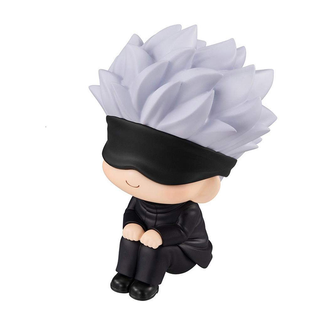 JJK Anime Gojo Figur Geto Suguru Inumaki Toge Okkotsu Yuta Figur Aufschauende Actionfigur Ornament Sammlungspuppe 10CM