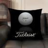 Golf Sports TTitleistS Cushion Cover Natural Linen Organic Fabric DoubleSided Printing Sofa Home Decor Gift Pillow Case