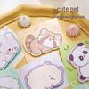 Irregular Shape Sticky Notes: Cute Cartoon Memo Pads, Student Writing Paper, Reusable Marking Labels