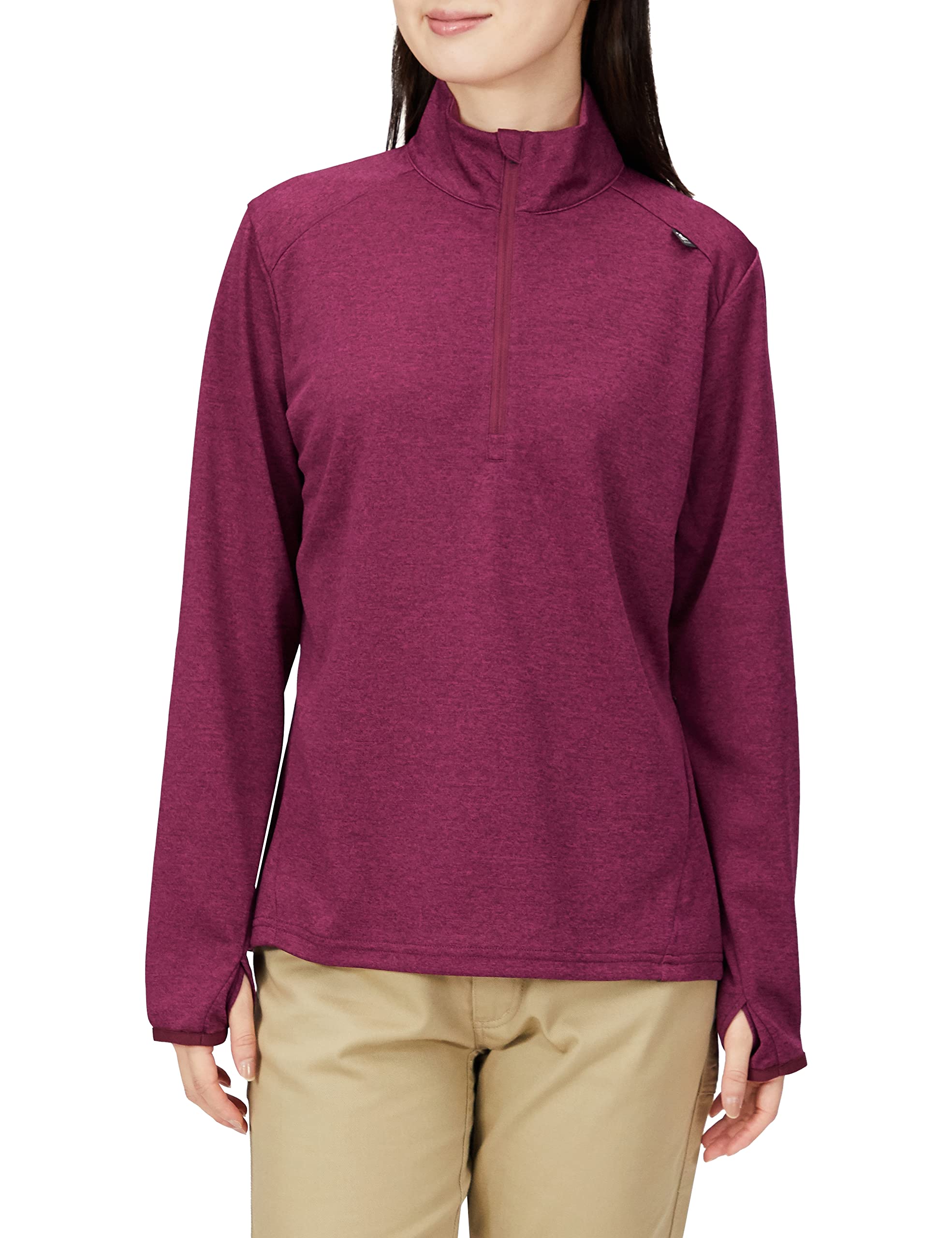 

Mountain Climbing Cut and Sew Aira II Zip Long Sleeve MIV01989 MYOGA S [Millet] [Женская]