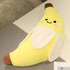Plush Banana Pillow Large Long Bean Shape Soft Bed Cushion For Women Lounge Decor