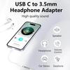 Type C To 3.5mm Aux Adapter Headphone Jack Adapter Audio Cables Earphone Converter for Sumsang Xiaomi Redmi Google Huawei 6