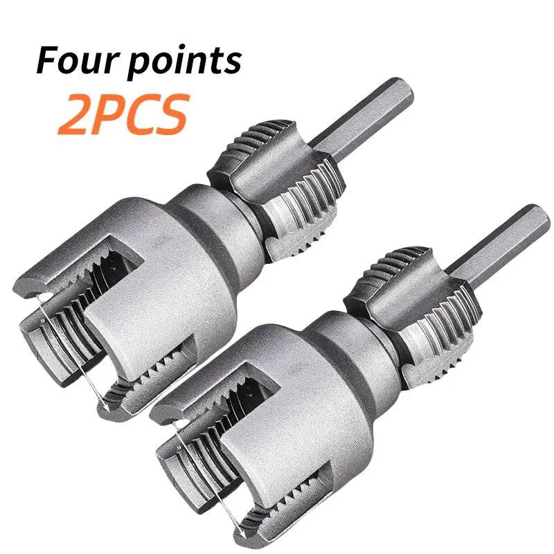 Electric Drill Compatible Pvc Pipe Threader Kit DN15 DN20 Pipe Pvc Pipe Thread Cutting Tool Pprppe Pipe Thread Cutting Tool