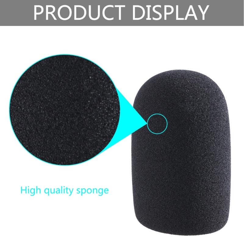 Microphone Windscreen Foam Cover, Reduce Wind and Unwanted Noises for AT2020 AT2035 Mic Clear Sound Sponge Filter