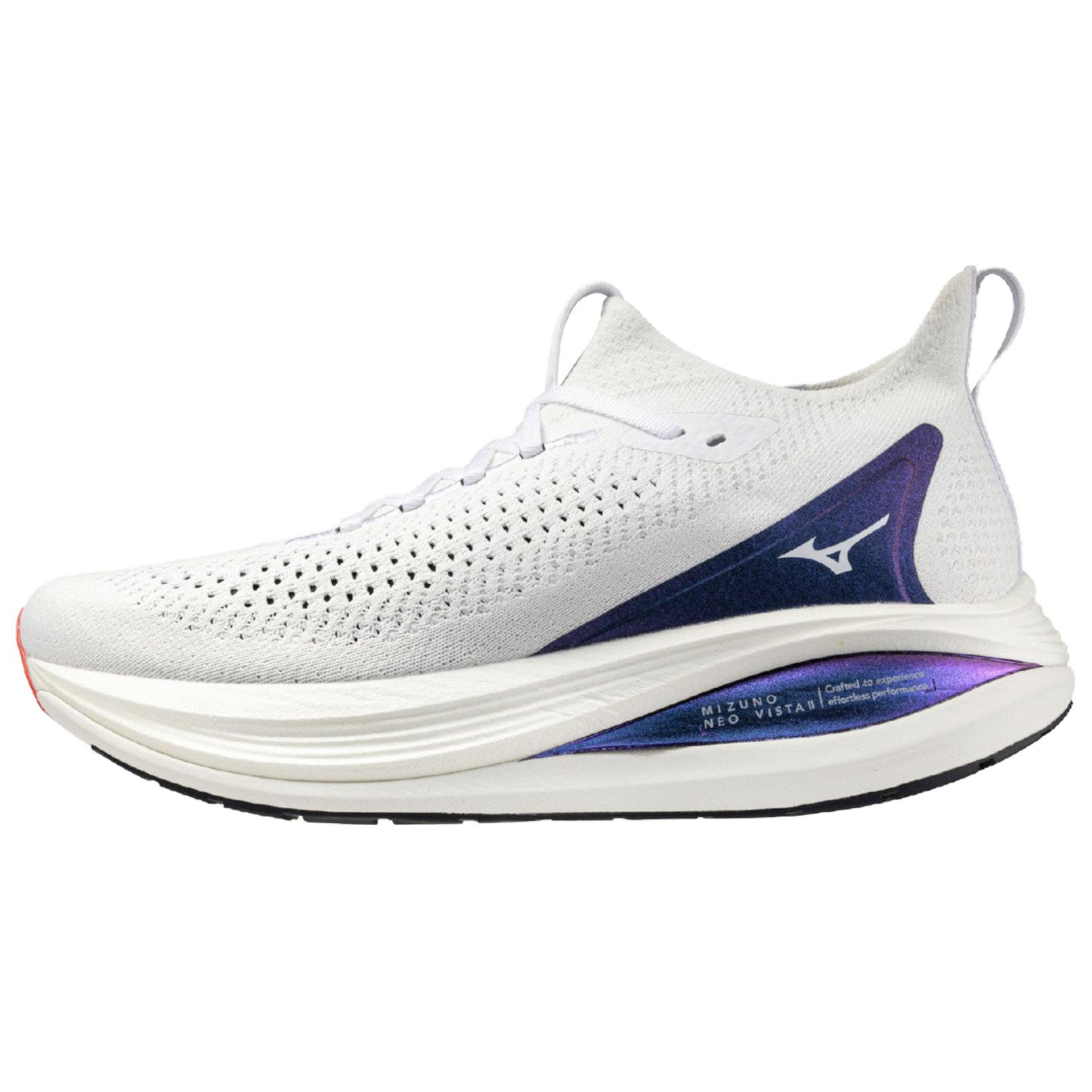 

Mizuno Neo Vista 2 Abrasion Resistant Low top Running Shoes Unisex White Blue Purple J1GC2534-01 44.5