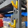 5 Stück Robuste Universale Regalhaken für Racks mit 10,3 mm Öffnung, Lagerung mit Abstand, Wandmontierte Regale, Garagenhaken