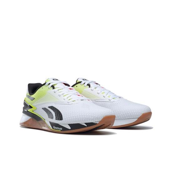 Reebok Nano X3 'Yellow Orange Mismatched' HP6073 Men's Shoes