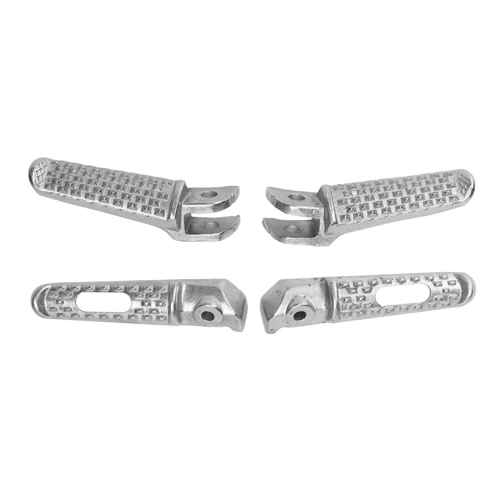 Motorcycle Foot Pegs Complete High Strength Strong Grip Replacement for CBR600 F4I 2001‑2008