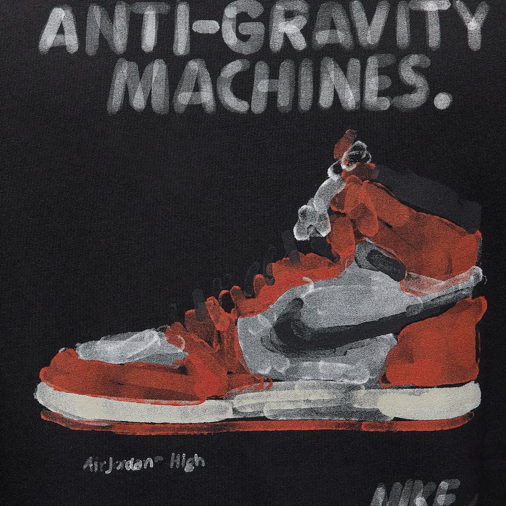 New Jordan T Shirts Men's Black FD7030-010