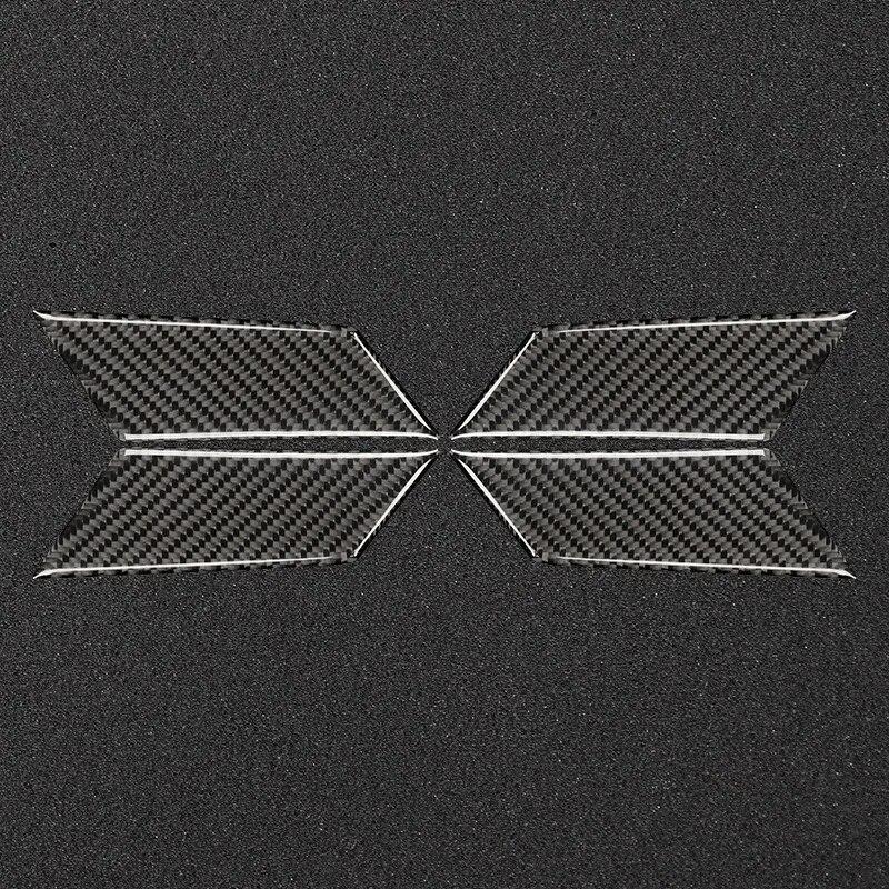 Klamka do drzwi samochodowych pokrywa miski naklejka tapicerka dla Porsche Macan 2014 2015 2016 2017 2018 z włókna węglowego