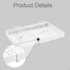 Cabinet Organizer Pull Out Storage Rack Expandable Shelf Carbon Steel Deep Suitable for