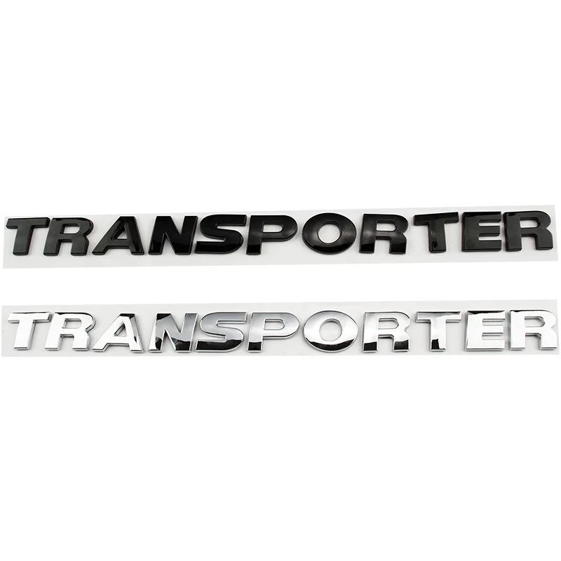 Car ABS Trunk Letters Words Logo Badge Emblem Decals Sticker Applicable To TRANSPORTER T4 T5 T6 T7 T8 Styling Accessories