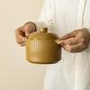 Personal Ceramic Stew Pot with Lid