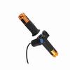 4 Colors Twist Throttle Grips With LED Display Screen Handle With Key Knock For Electric Bike