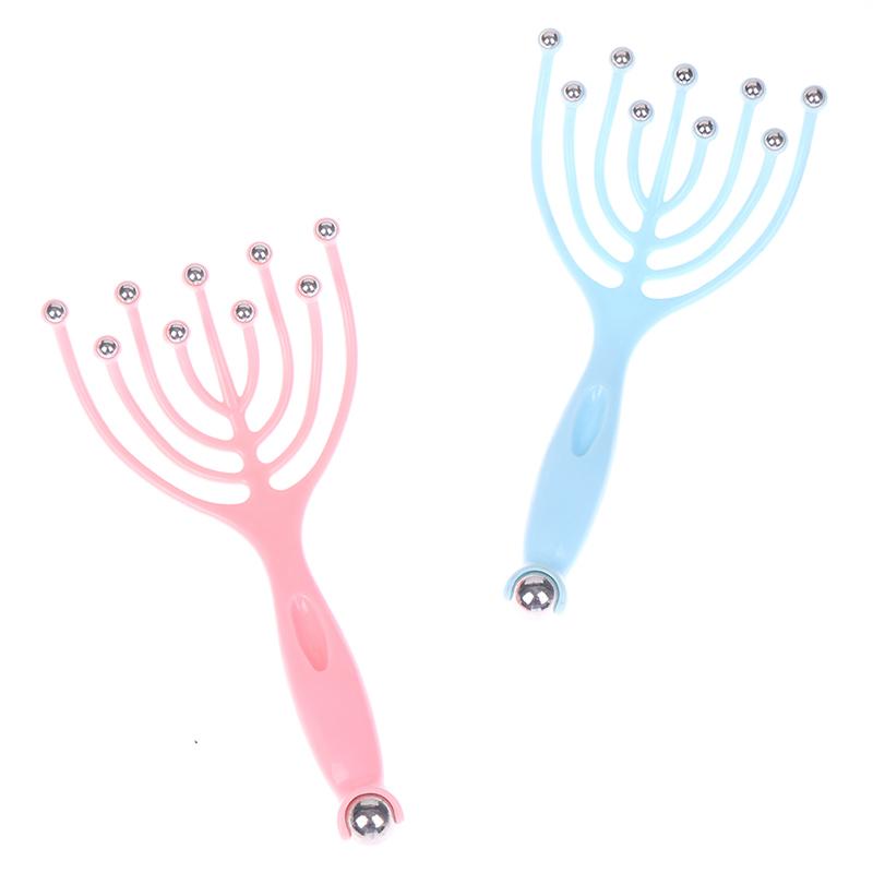 Nine Claw Head Massager Head Relax Octopus Shape Scalp Relax Deep Massage Comb