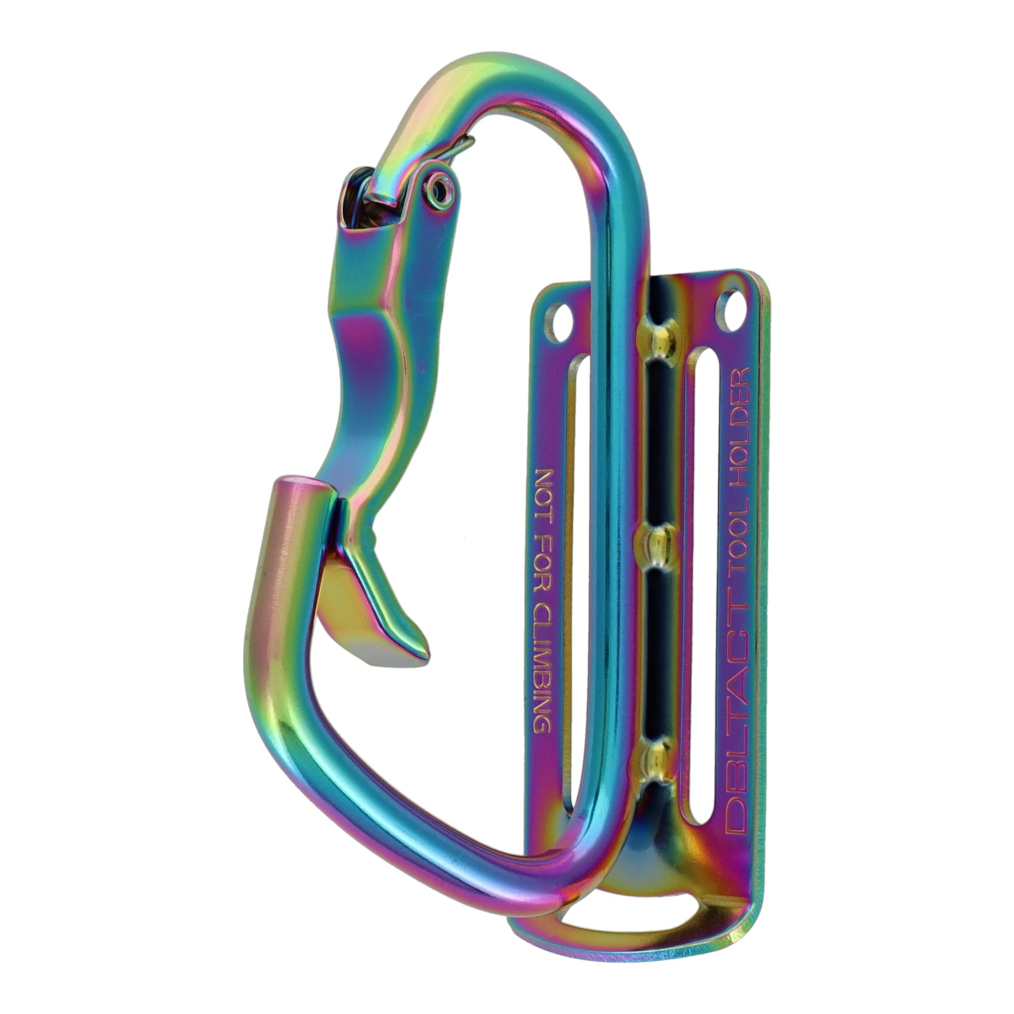 Sankyo Corporation DBLTACT Titanium Tool Hook (Curved Gate x Claw) Rainbow Color DT-TTB-811M