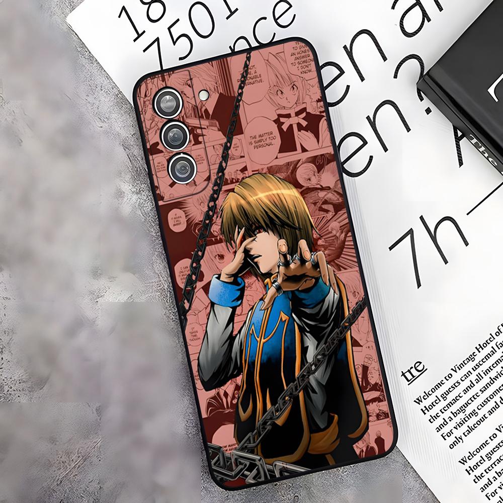 Hunter X Hunter Anime Kurapika Phone Case For Samsung S26 S25 Edge S24 S23 S22 S21 S20 Ultra Plus Fe Galaxy A54 A53 A34 A25 A16