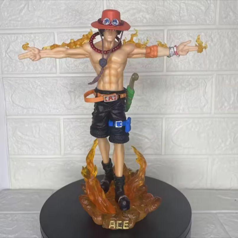 

[USED] One Piece Ace Glowing Figure