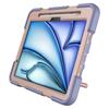 Case for Tablet with Hand Grip and Kickstand Compatible with iPad Air 11 (2024) Made of PC and Silicone
