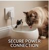 Ceramic Automatic Pet Water Fountain, 1L/1.5L Filtered Circulating Bowl for Cats & Dogs, Durable Easy-Clean for Indoor Home Use