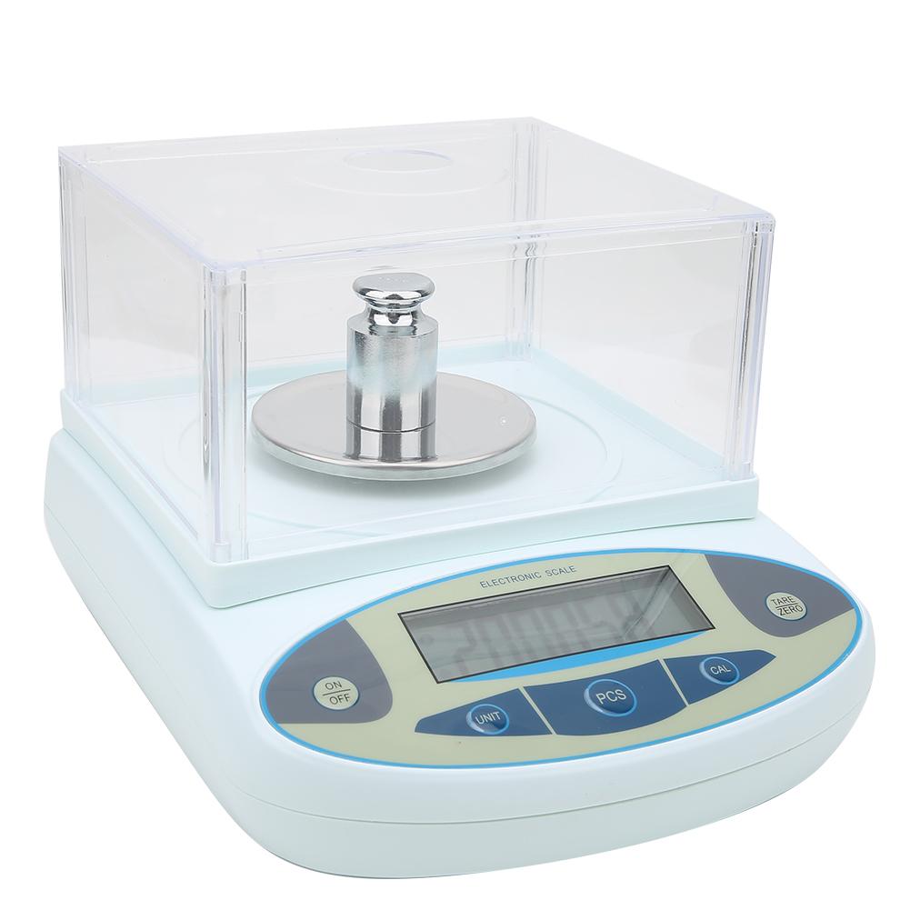 500g X0.01g Lab Analytical Precision Balance Electronic Scale with 200g Weight