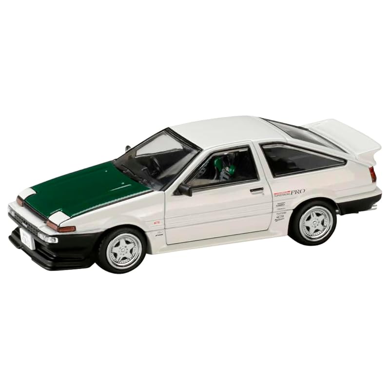 

HJ64 1/64 Toyota Sprinter Trueno (АЕ86) DRIFT KING белый Готовый продукт