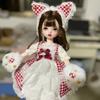 30CM Handmade Mini Doll Cute Dolls Princess Clothes Suit Child Toy Girls Gifts