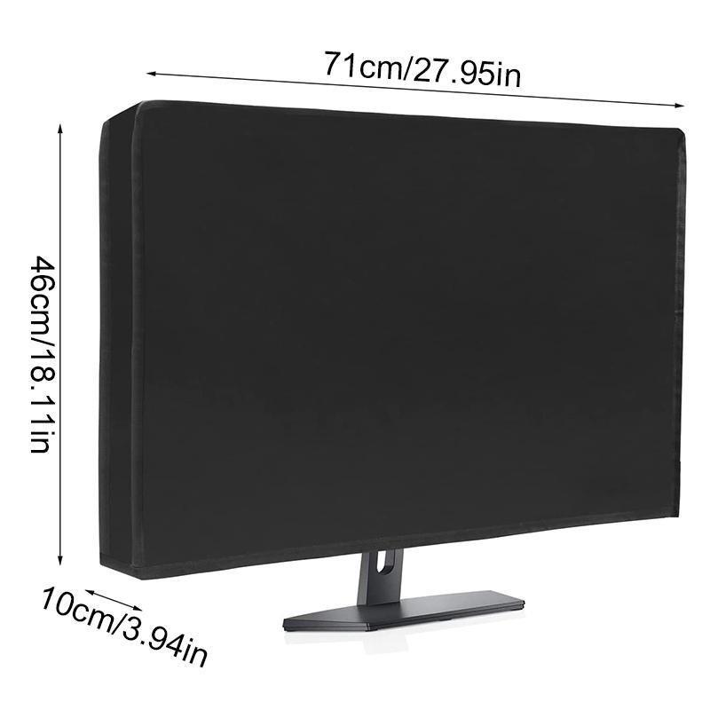 1PC HD Clear Monitor Dust Cover Reusable LCD Screen Protective Hood