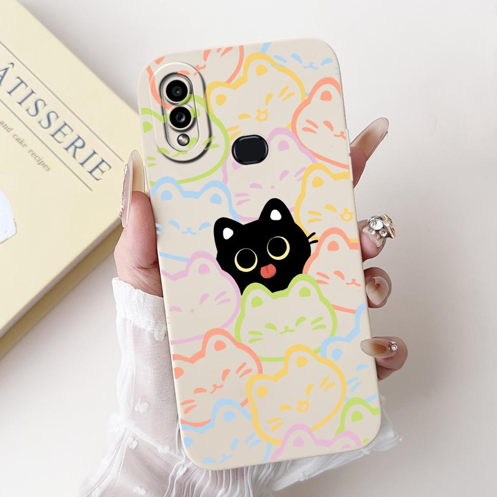 For Samsung A10s Case A 10s Cover SM-A107F SM-A107M Cute Fashion Painted Cover Casing For Samsung Galaxy A10s Fundas Housing TPU