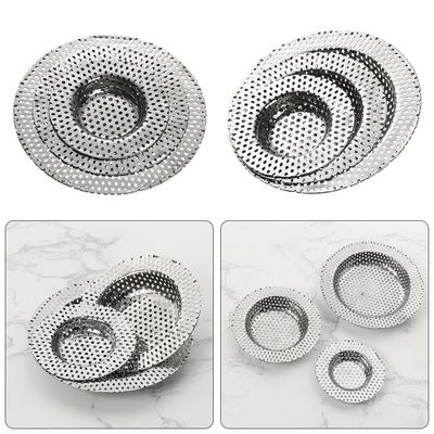 Bathroom Kitchen Sewer Anti Clog Hair Clean Up Sink Strainer Mesh Trap Drain Filter Waste Catcher