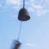 Wind a summer made of Nambu 5cm Chime, tradition, ironware, (willow & swallow, black)