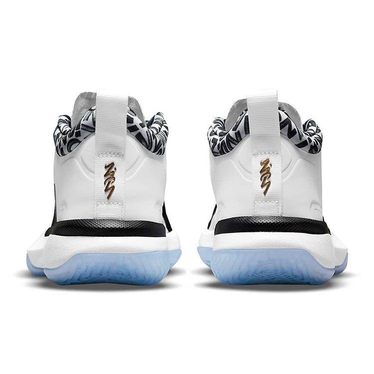 Air Jordan Zion 1 GS Gen Zion Kids Sneakers White Black Metallic-Gold DA3131-002