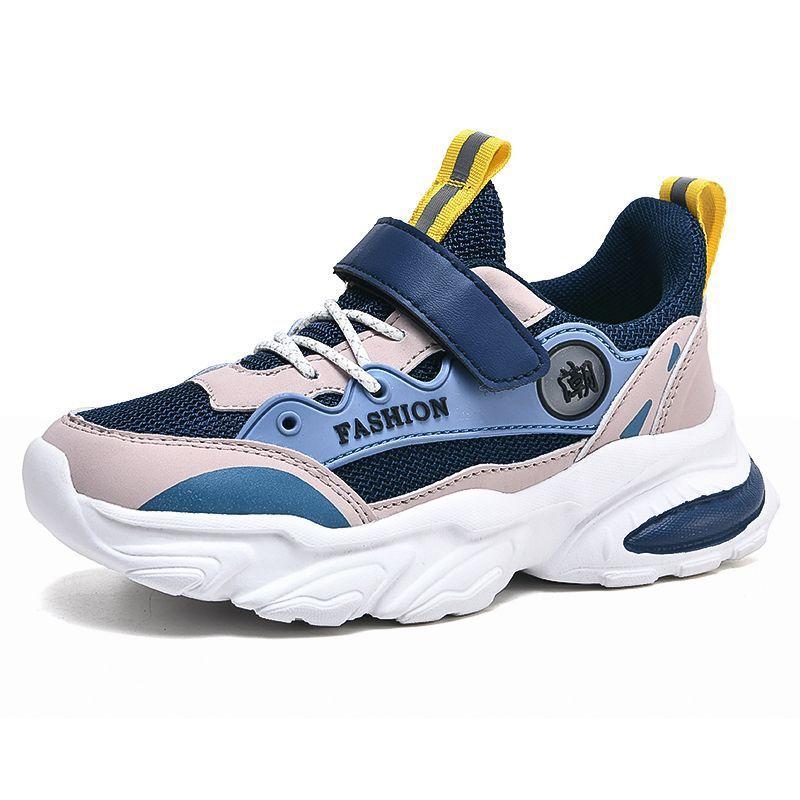 Boys shoes 2025 new spring and autumn student shoes medium and large children's autumn children's shoes leather surface non-slip waterproof sports s