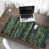 Protective Mat Desk Pad Table Digital Code Falling 120X60 Cm