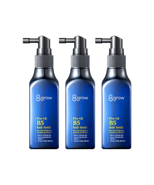 3 Anti-Hair Loss Pro-Vitamin B5 Hair Tonics
