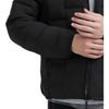 UNIQLO Solid Color Warm Hooded Zipper Cotton Jacket Unisex jackets Deep-Space-Black 464021-09