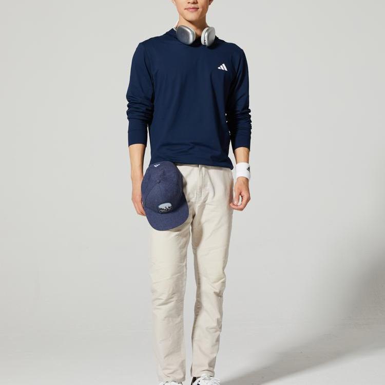 adidas Ultimate365 Zvýšené logo Odolná mikina s kapucňou a dlhým rukávom Pánska mikina JF4926