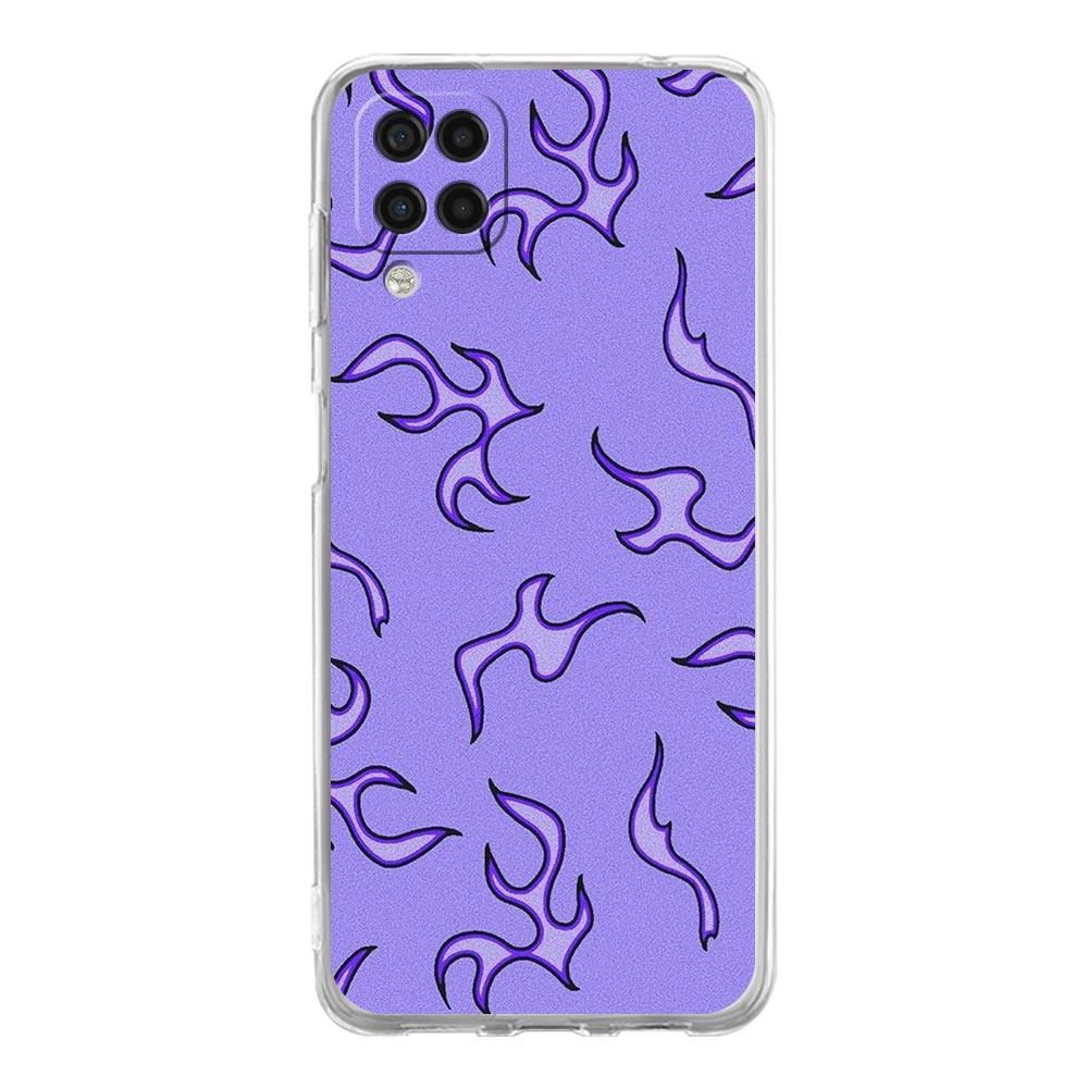 infinity on Purple Phone Case For Samsung Galaxy A51 A71 A21S A12 A11 A31 A41 A01 A03S A22 A13 A33 A73 A53 A52 A32 5G A23 Cover