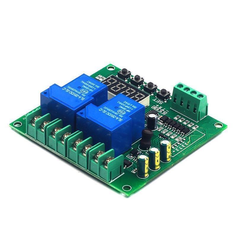Double Voltage Motor Control Board 12v 24v with Forward Reverse Timing Cycle Module