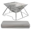 Portable Stainless Steel Outdoor BBQ Grills & Fire Pits