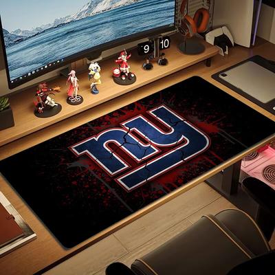 New York Giants2 Print Cushion Non-slip Laptop Tablet Big Mousepad XXL Mat Mini PC Playmat With Lock Edge