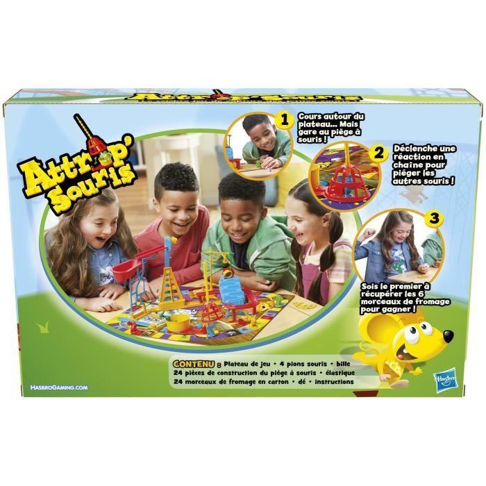Attrap'souris, Jeu de société enfant, Jeu de plateau, Dès 6 ans, Hasbro Gaming