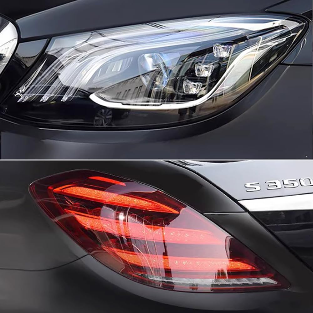 Fólie na čelovky Fólie na oční linky 30x120 cm Samolepka na auto Vinylové těsnění Čiré těsnění Ochranná fólie na ocasu Ochrana proti UV záření Snadná instalace Vhodné do mlhy