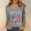 Womens Spring Tops V Neck 250 Years 1776 2026 Print Summer Shirts for Women Dressy Tops for Women Casual Style