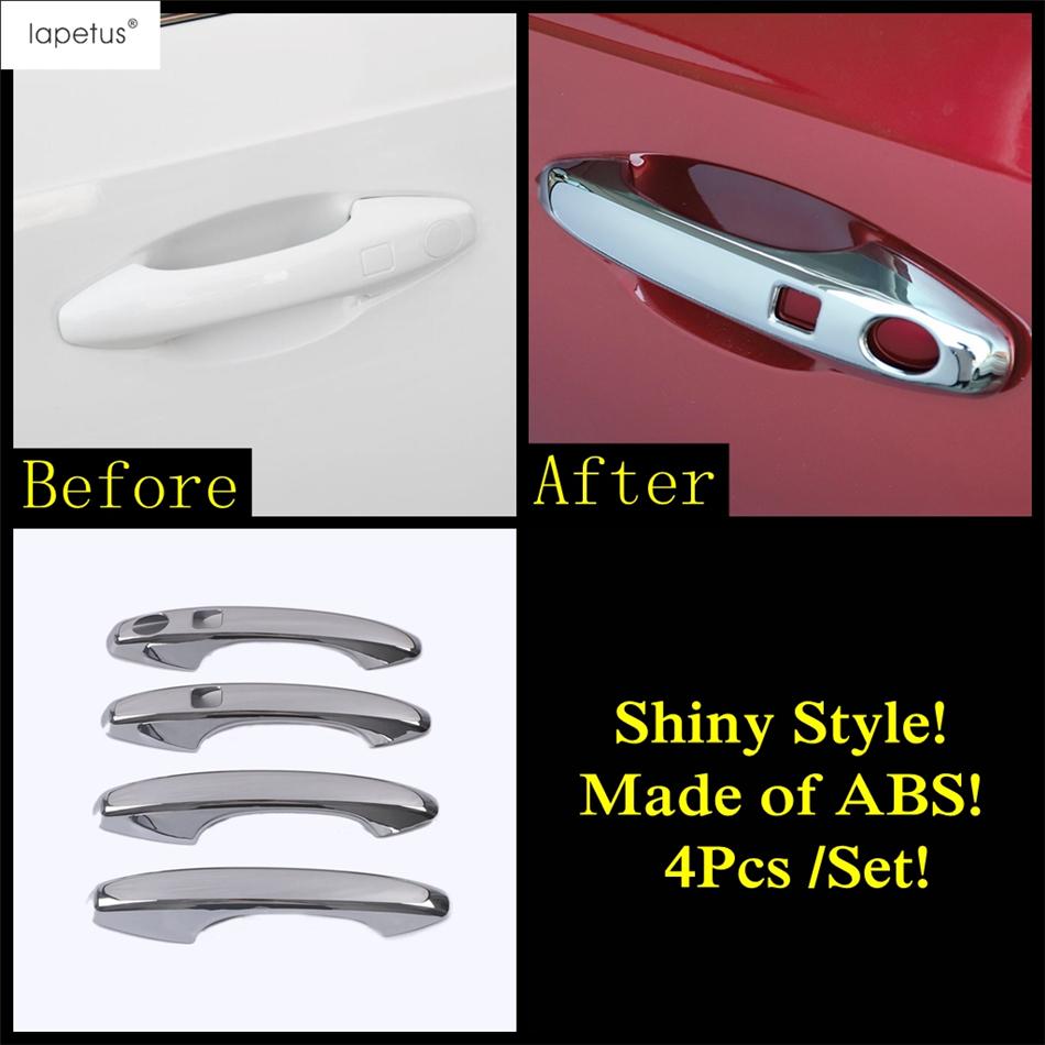 Car Outer Door Handle Bowl Protection Decoration Cover Trim Fit For Haval H6  - 2024 ABS Chrome / Carbon Fiber Accessories