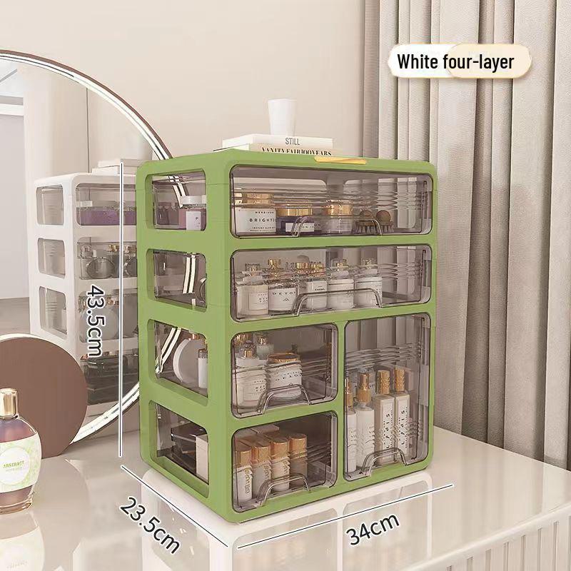 Organizator de sertar transparent de mare capacitate: Depozitare medicamente, articole de papetărie și articole diverse