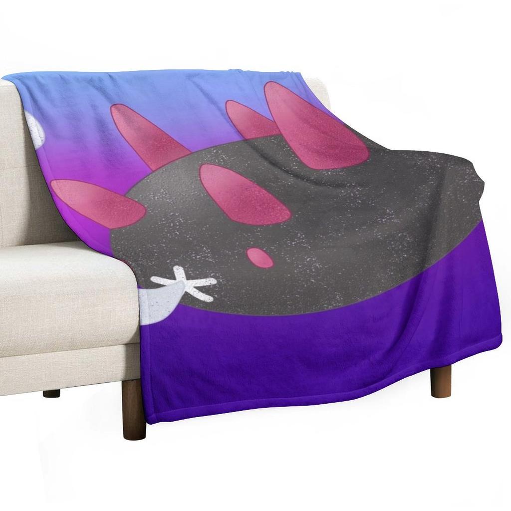 Punchy Pyukumuku Throw Blanket Anime Luxury St Plaid Nap Blankets