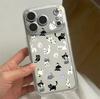 Cartoon Puppy Case for Apple 17 Pro Max/15 Pro/16/14 Pro/XS - Transparent, Precise Cutouts, Cute Design