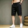 Linen Casual Shorts New Men's Summer Loose Outer Wear Five-point Pants Thin Cotton and Linen Five-point Pants