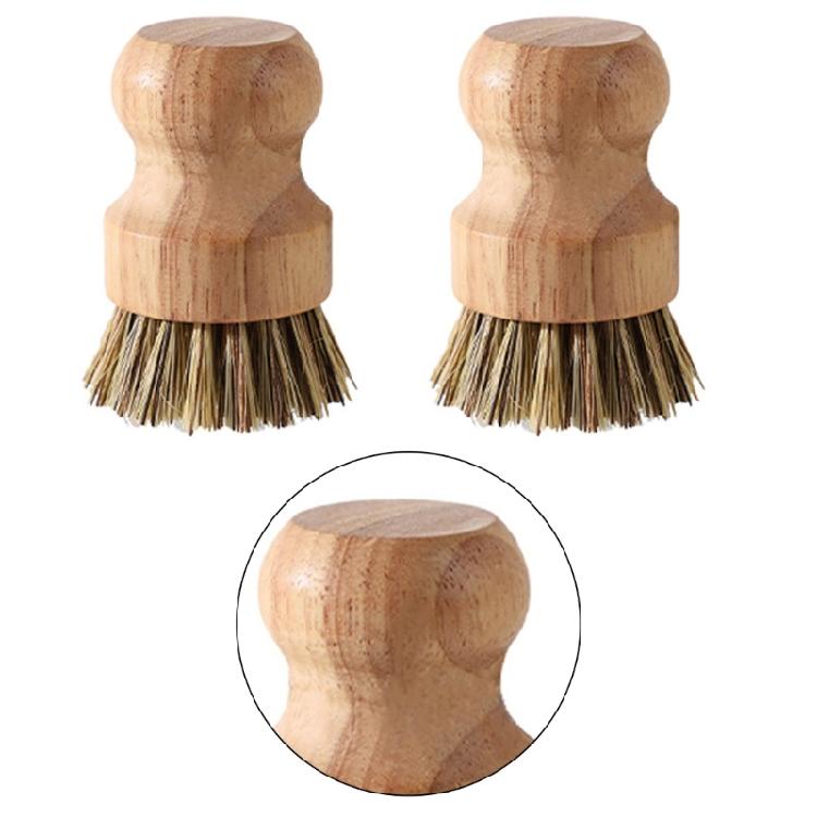 Versatilitys Wood Dish Cleaning Brush Dish Scrubber with Toughly Bristles for Pots, Pans, and Vegetable Surfaces Brushes